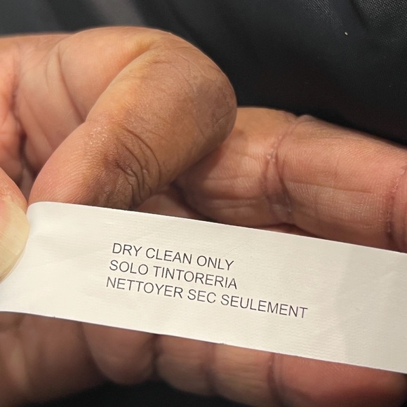 ELOQUII Elegant Black Double-Breasted Cape Pea-Coat SZ 14/16 - Picture 8 of 8